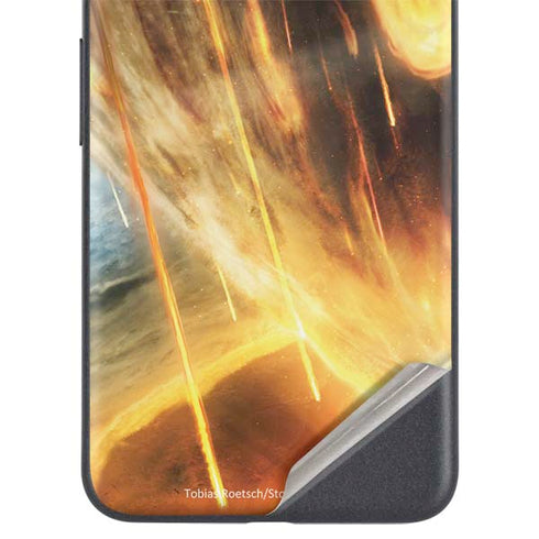 StockTrek Giant Asteroid Collides with Planet Earth Google Pixel 4a 5G Skin